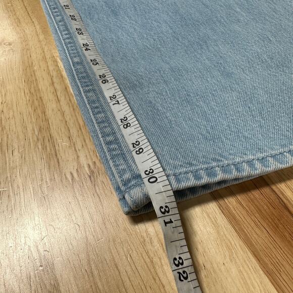 Mother NWT Snacks the Pleated Fun Dip Puddle Jeans Size 29 Button Fly Relaxed - Picture 11 of 11